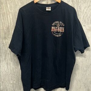 Bike Week Daytona Beach Florida 72nd Annual 2013 Fruit of the Loom Tee XXL